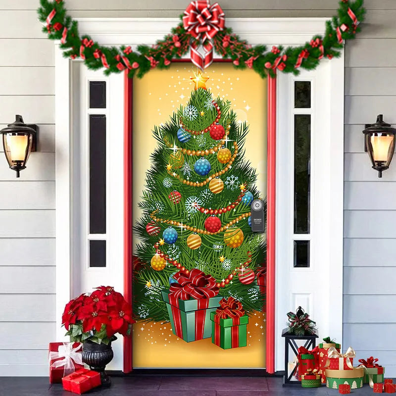 Kerst Deurversiering - MerryDoor