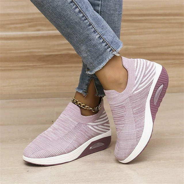 Ergonomische Mesh-Sneaker met luchtvering voor dames – Alina