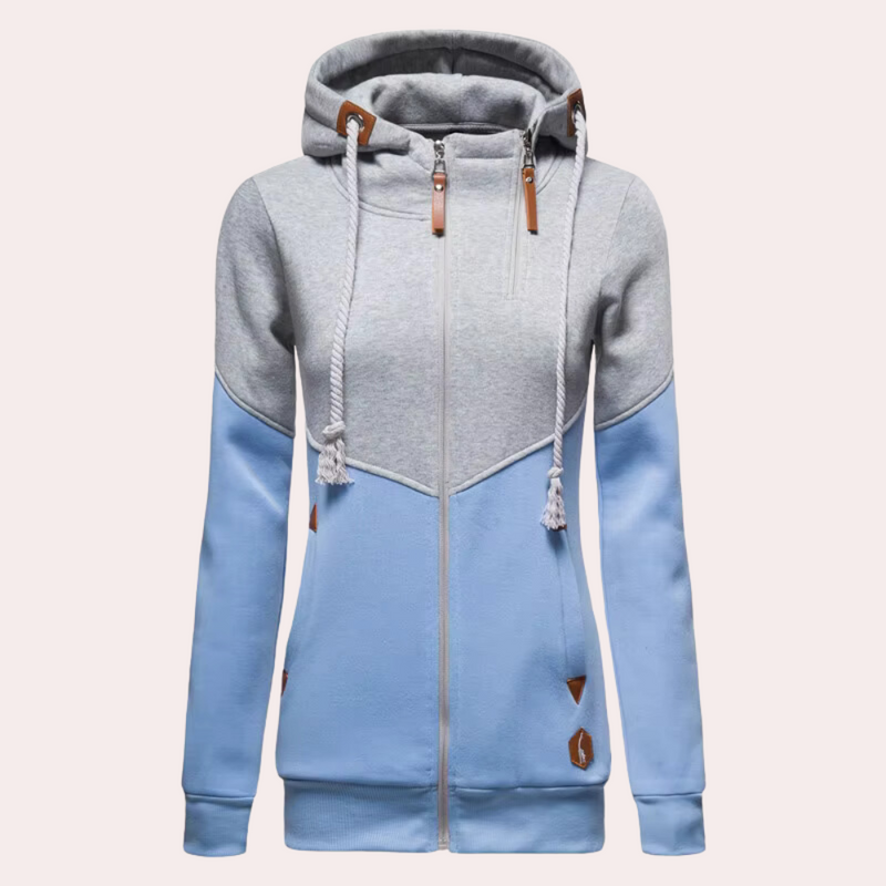 Sportief Damesvest met Rits - Nora