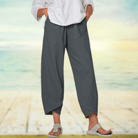 Lichte Katoenen Broek met Elastische Tailleband – Mila