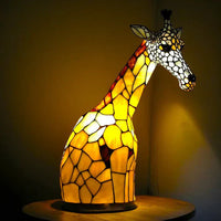 Kunstvolle Tischlampe - AnimalGlow