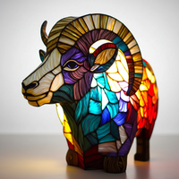 Kunstvolle Tischlampe - AnimalGlow