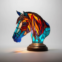 Kunstvolle Tischlampe - AnimalGlow