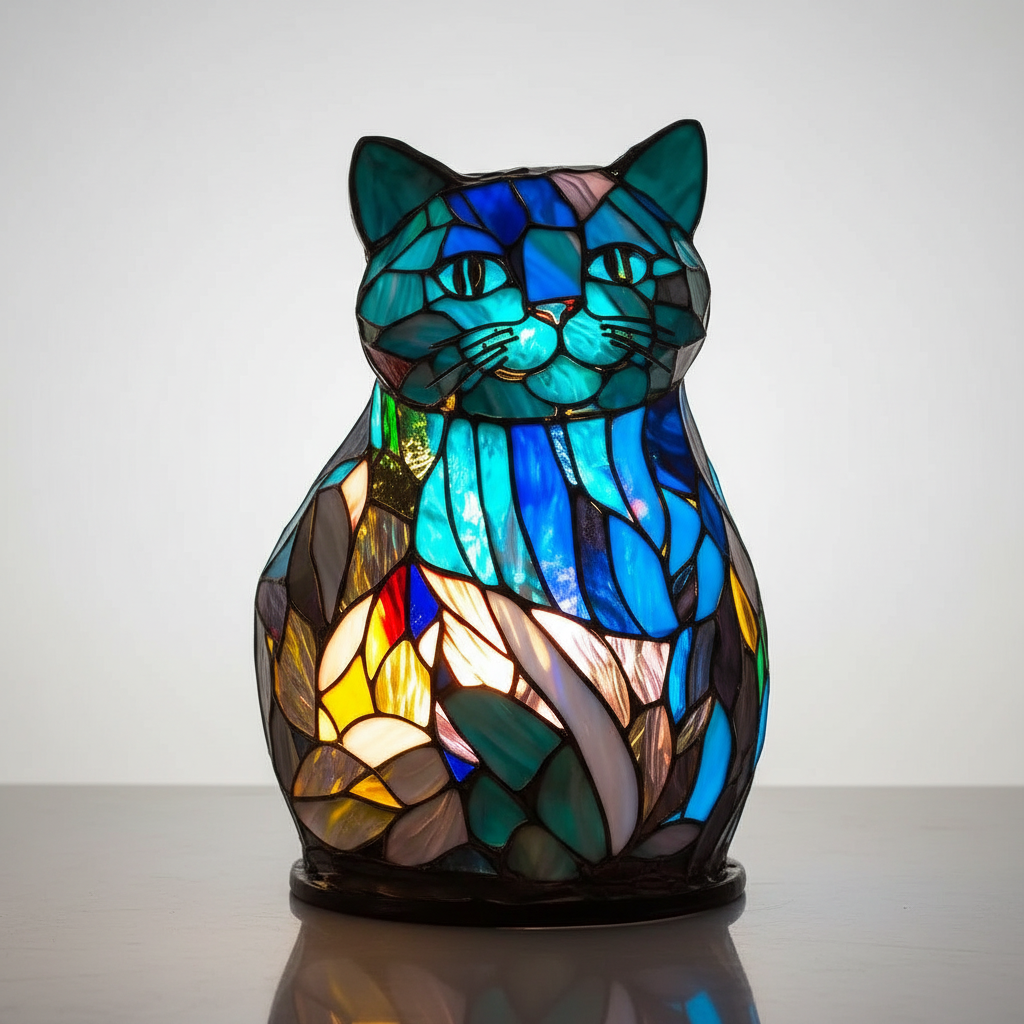 Kunstvolle Tischlampe - LightArt