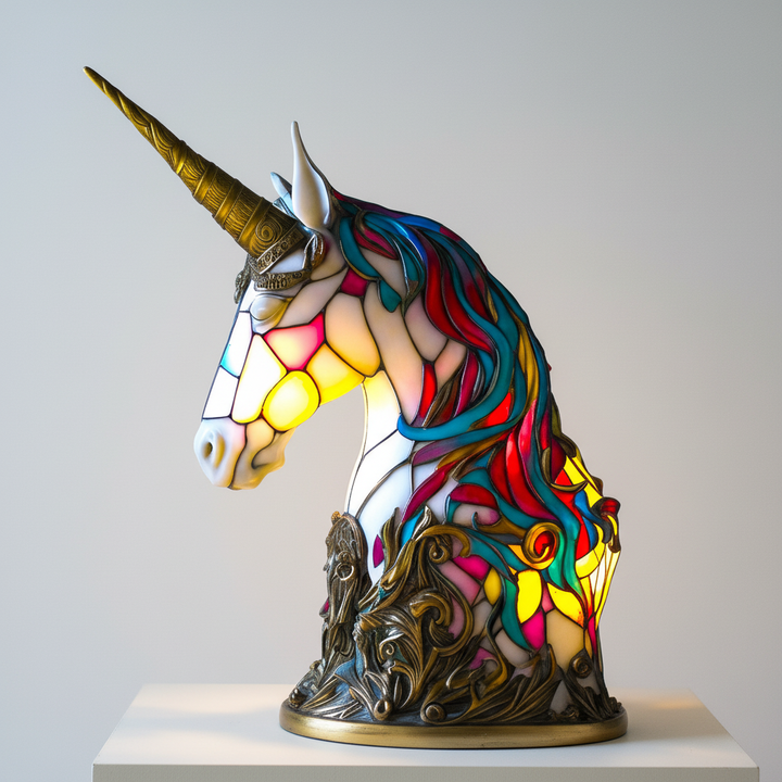 Kunstvolle Tischlampe - LightArt