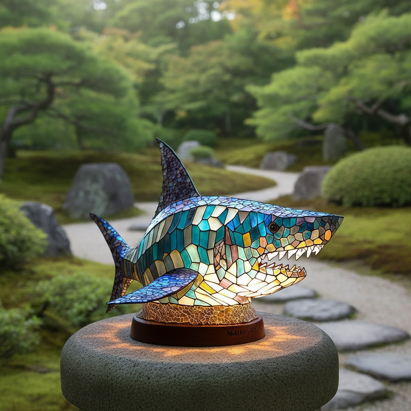 Kunstvolle Tischlampe - LightArt