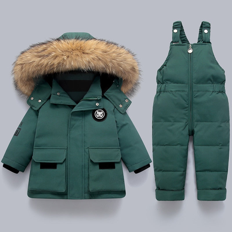 Warme Kinderjas en Overall - Charlie