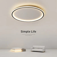 Scandinavische Ronde Plafondlamp - NordicGlow