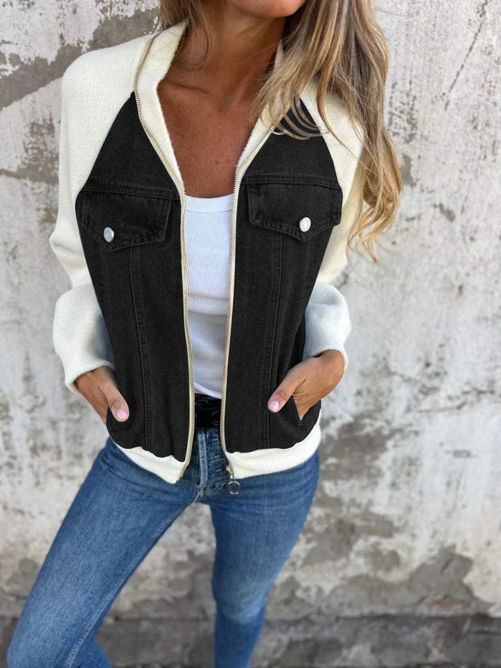 Trendy Denim Jasje - Isaline