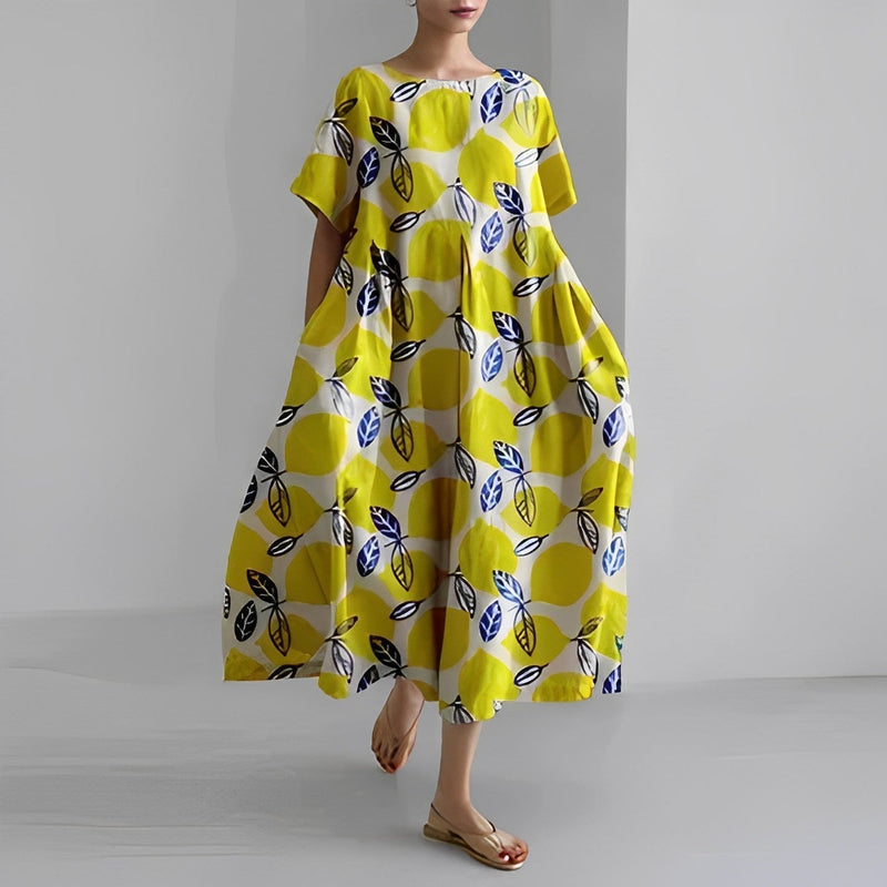 Boho-Bloemen Maxi Jurk - FloraChic