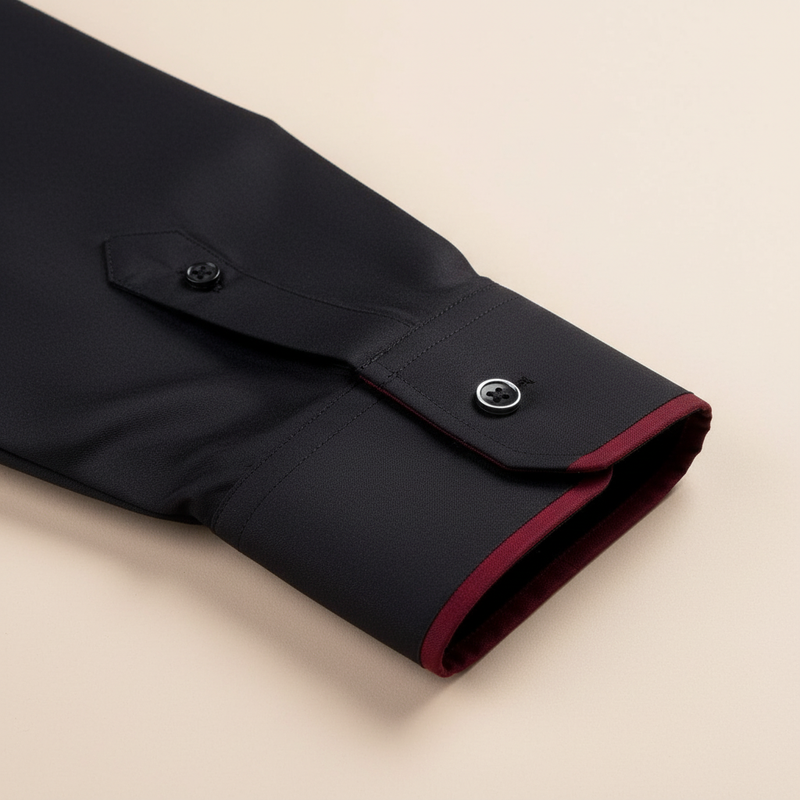 Langarmhemd Mit Kragen - Simon