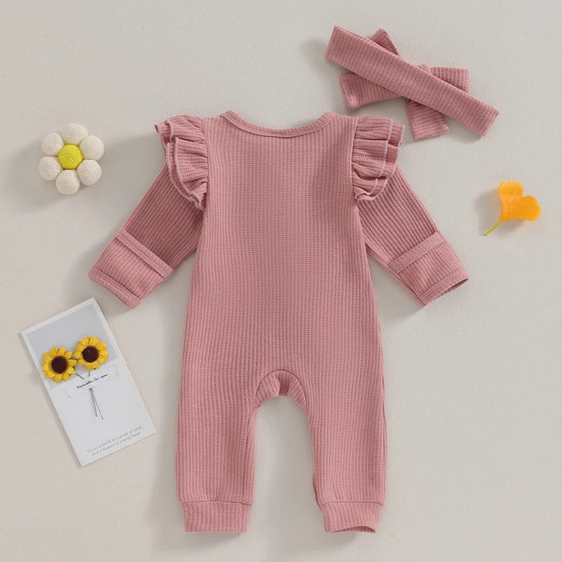 Meisjes Babypakje met Ruches – NolaBloom