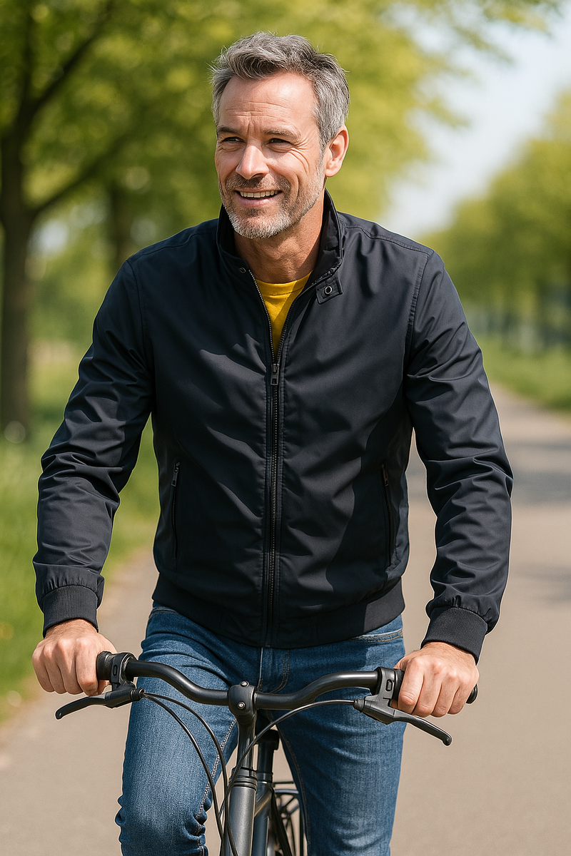 Levi™ Lichtgewicht Herenjas – Voor Actieve Dagen in Voorjaar & Zomer