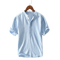 Zomer T-shirt voor heren van ademende stof – Elias