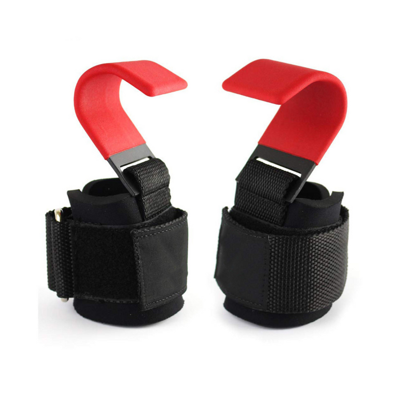 Lifting Hooks met Verstelbare Polsband - GripMax