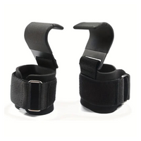 Lifting Hooks met Verstelbare Polsband - GripMax