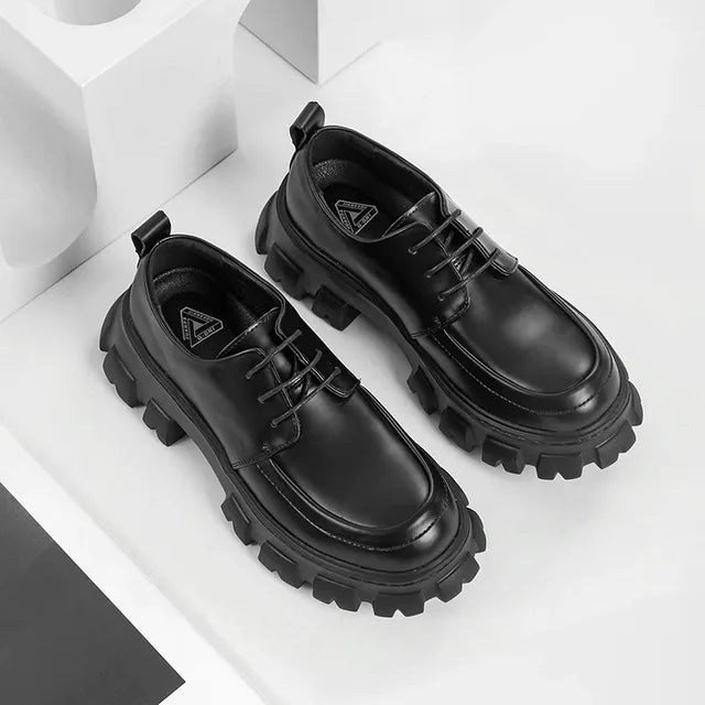 Stijlvolle Derbyschoenen met Dikke Zool - Ethan