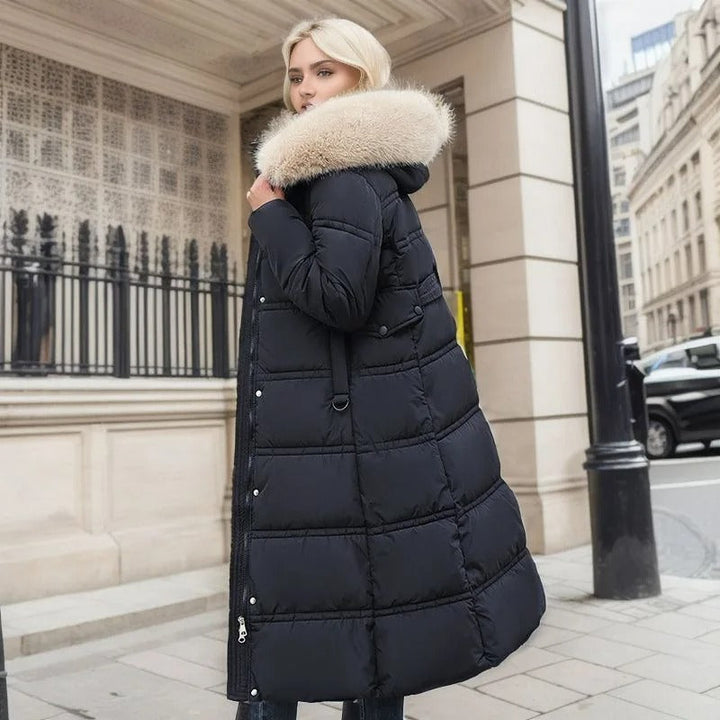 Luxe Faux Fur Winterjas voor Vrouwen - Amara