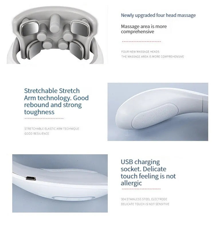 Vardi Dante™ Relaksator szyi | Przenośne urządzenie do masażu szyi