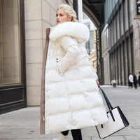 Luxe Faux Fur Winterjas voor Vrouwen - Amara