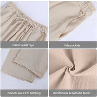 Vardi Dante™ lniane spodnie | oddychające i wygodne