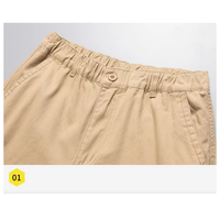 Vardi Dante™ Casual Cargo | Bawełniane spodnie z dużą kieszenią