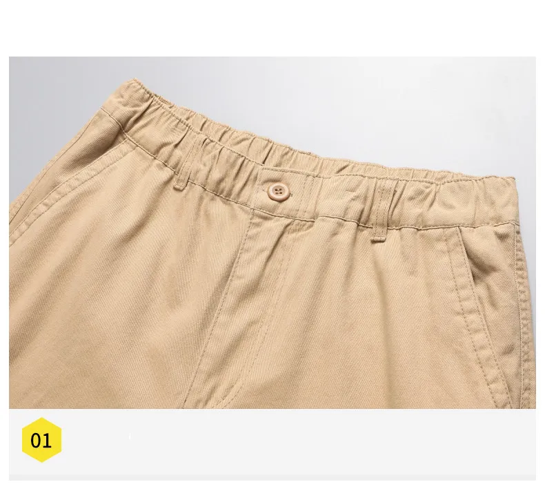 Vardi Dante™ Casual Cargo | Bawełniane spodnie z dużą kieszenią