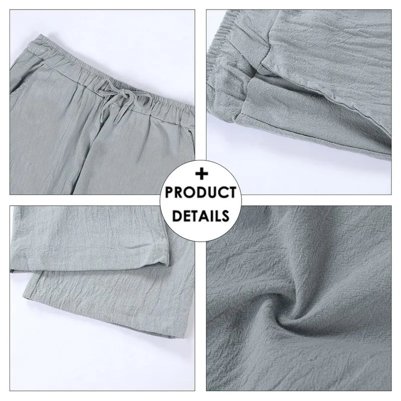 Vardi Dante™ lniane spodnie | oddychające i wygodne