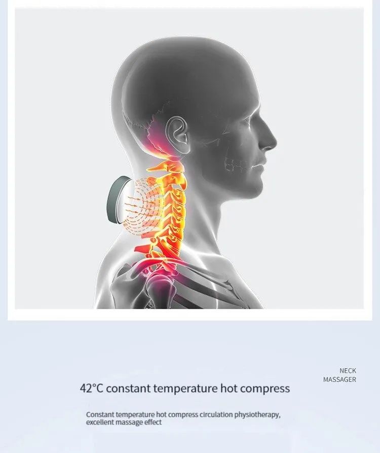 Vardi Dante™ Relaksator szyi | Przenośne urządzenie do masażu szyi