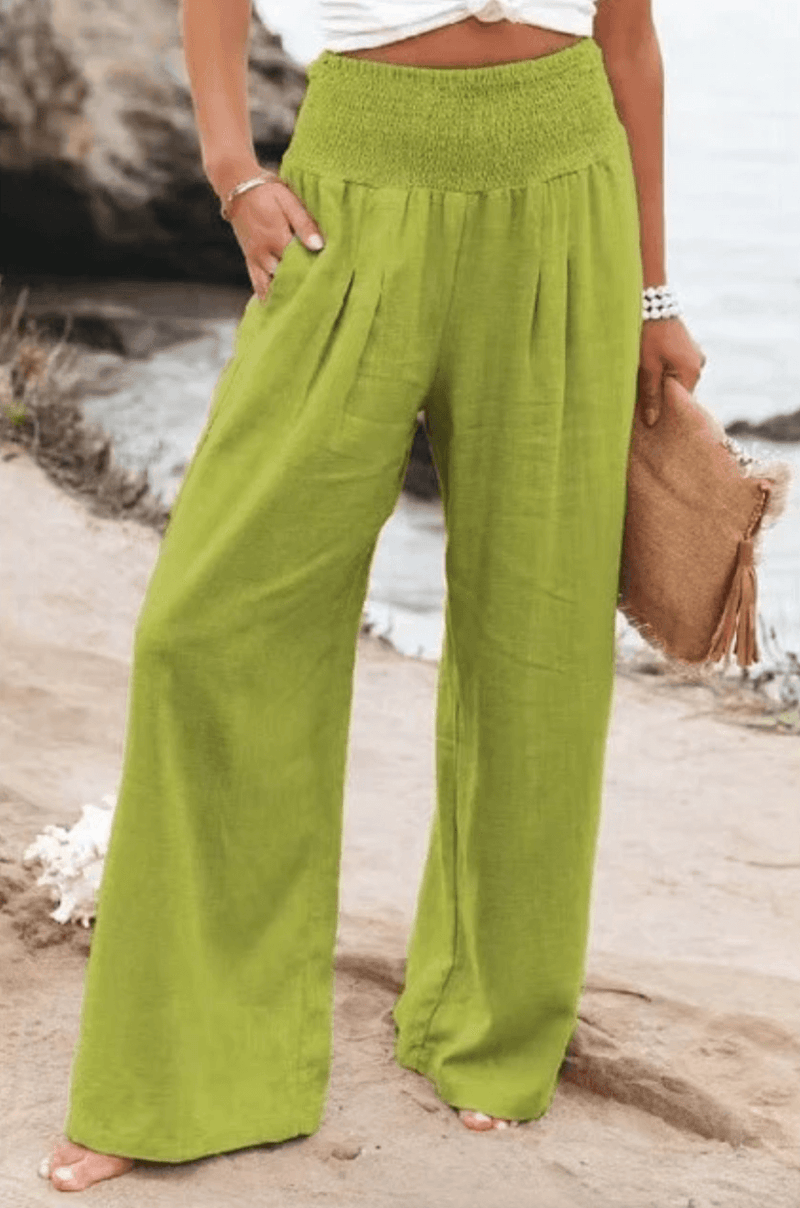 Trendy Palazzo Broek met Boho Flair – Yasmin