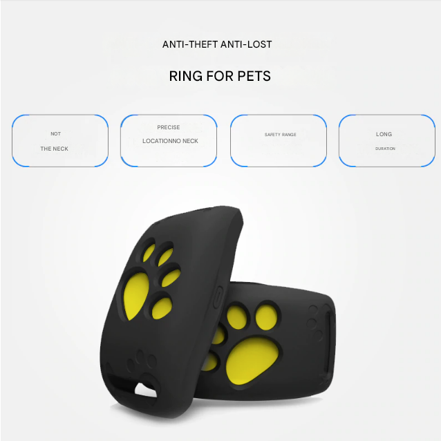 Slimme GPS-Halsband voor Katten en Kleine Honden – PawTrack