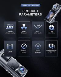 Vardi Dante™ Kamera samochodowa | Met IR-noktowizja