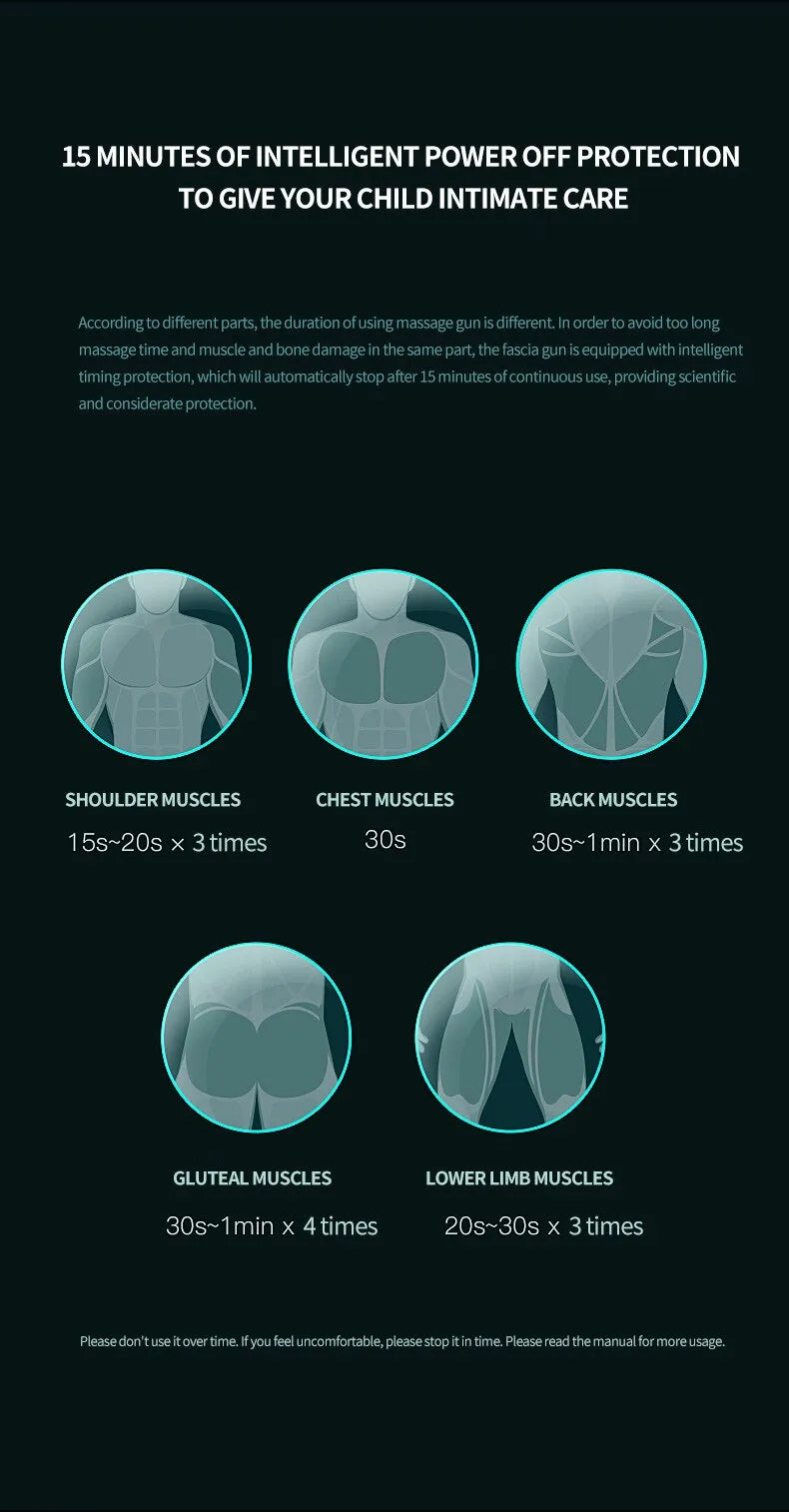 Vardi Dante™ Pistolet do masażu | Przenośne urządzenie do masażu wibracyjnego w formie pistoletu