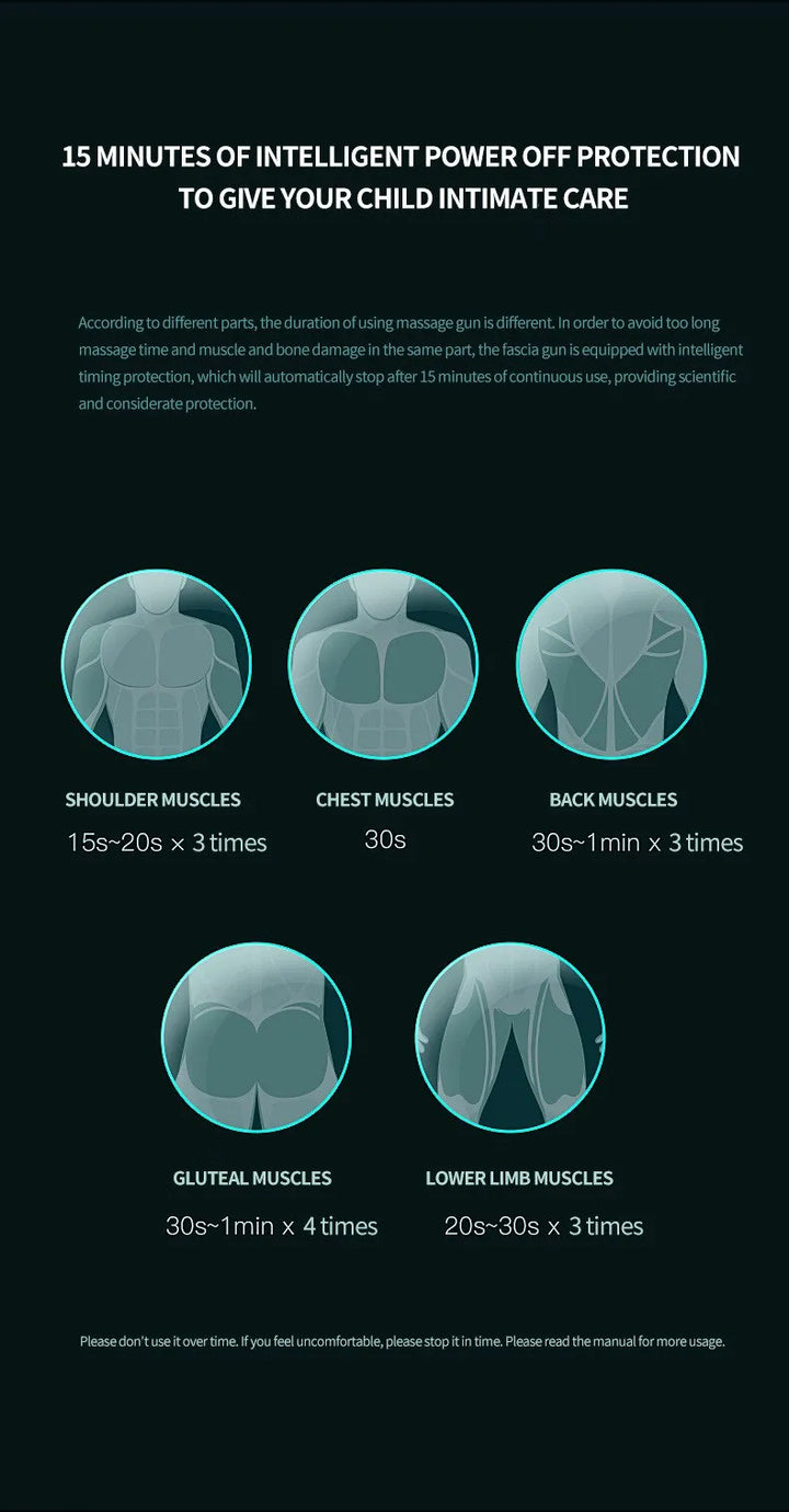 Vardi Dante™ Pistolet do masażu | Przenośne urządzenie do masażu wibracyjnego w formie pistoletu