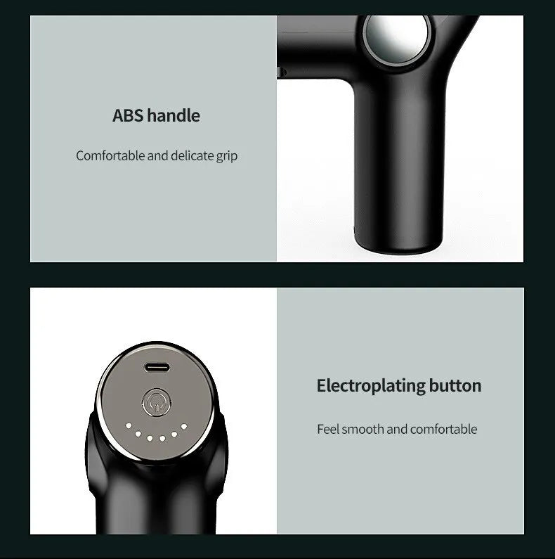 Vardi Dante™ Pistolet do masażu | Przenośne urządzenie do masażu wibracyjnego w formie pistoletu