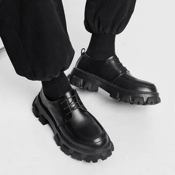 Stijlvolle Derbyschoenen met Dikke Zool - Ethan