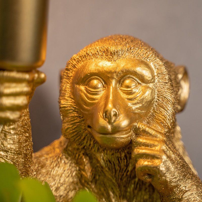 Luxe Gouden Aap Tafellamp - GoldenChimp