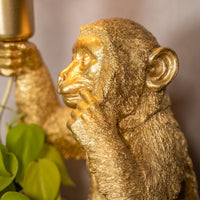 Luxe Gouden Aap Tafellamp - GoldenChimp