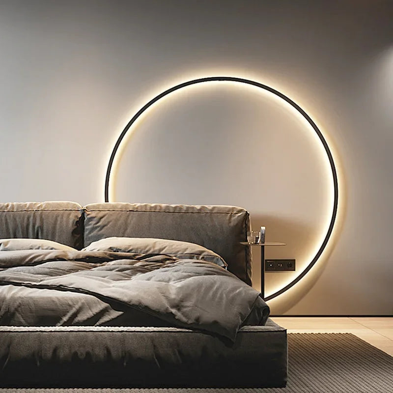 Minimalistische Ronde Wandlamp - Lars