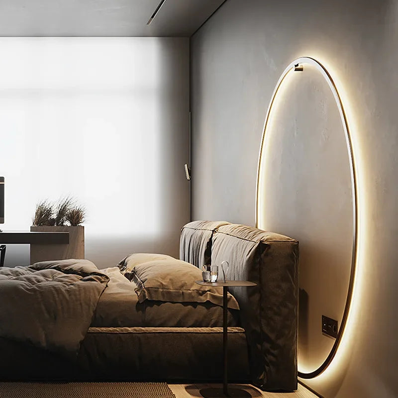 Minimalistische Ronde Wandlamp - Lars
