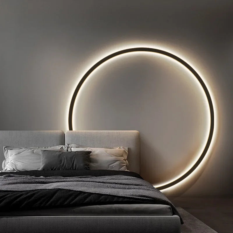 Minimalistische Ronde Wandlamp - Lars