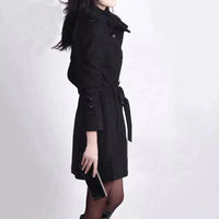 Stijlvolle Dames Winterjas met Riem - Sophie