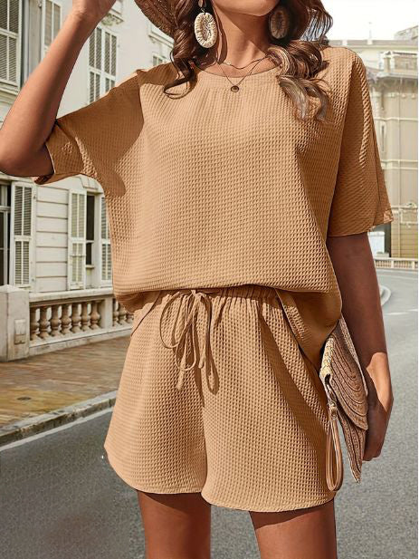 Luchtige Dames Zomerset met Top en Shorts – Ninae
