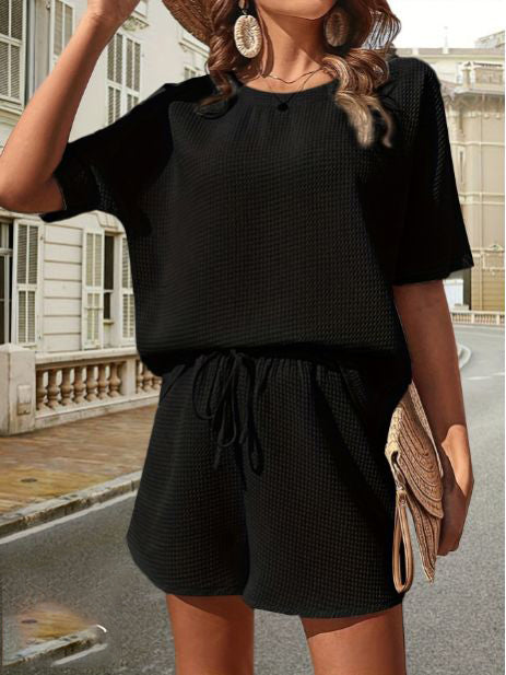 Luchtige Dames Zomerset met Top en Shorts – Ninae