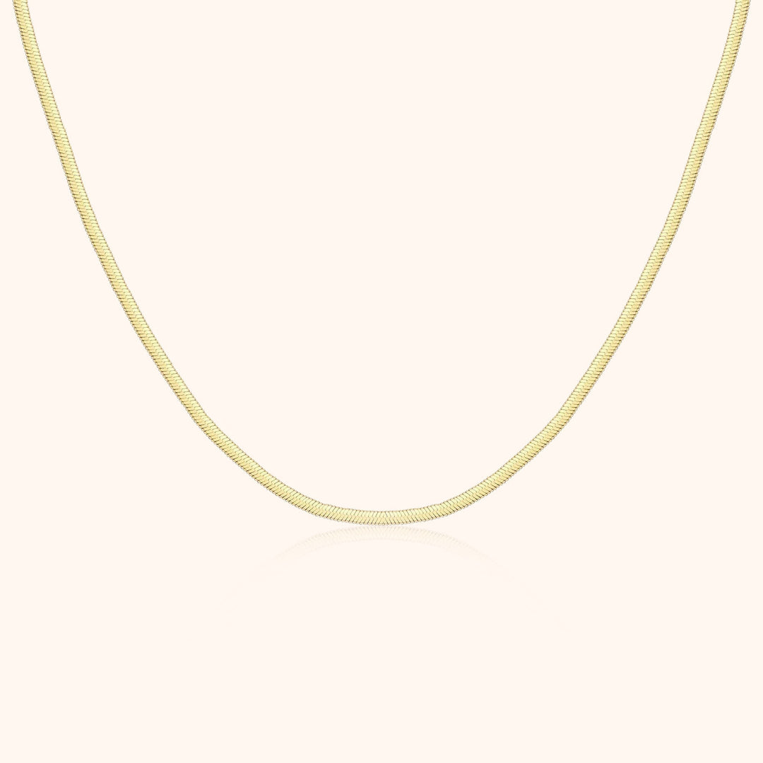 Luxe Platte Halsketting - Elvira