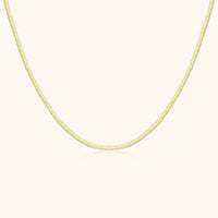 Luxe Platte Halsketting - Elvira
