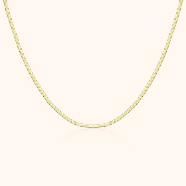 Luxe Platte Halsketting - Elvira