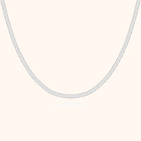 Stijlvolle Platte Ketting - Helena