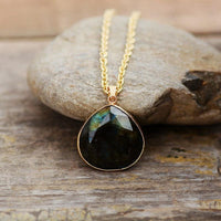 Labradoriet Aura Halsketting - Selene
