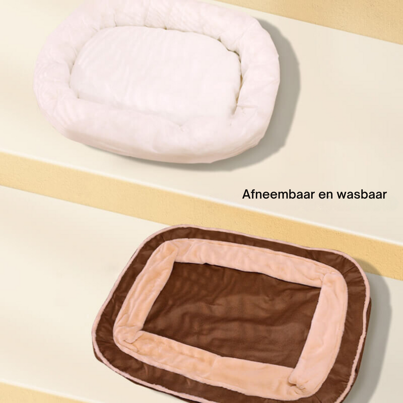 Luxe Hondenbed met Afneembare Hoes - CozyPaw™
